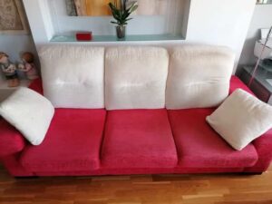 Limpieza de sofas